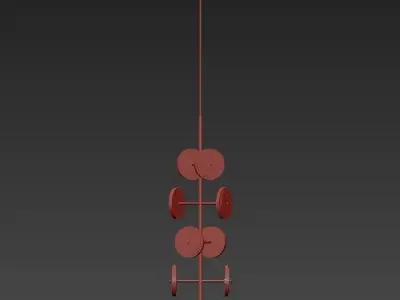 Larose Guyon Le Royer  Chandelier 3D model