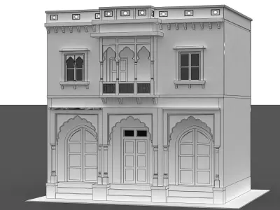 Indian Palace Structure  3D model