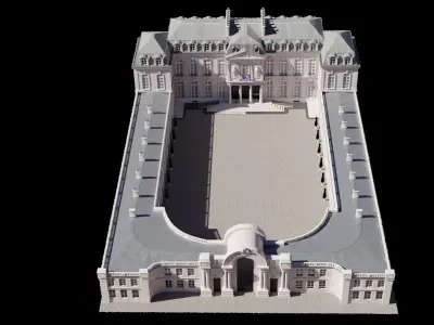 Elysee Palace 3D model