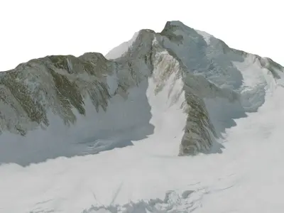 Mount Makalu 3D model