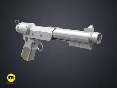Lucy tranquilizer gun  Fallout  3D print model