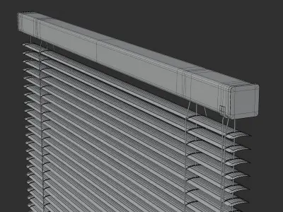 Window shutter 01 3D model