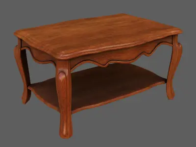 SubD - Stylized Table 3D model