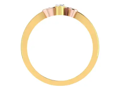 Women Ring  Render 3dm STL OBJ FBX Details 3D print model 284