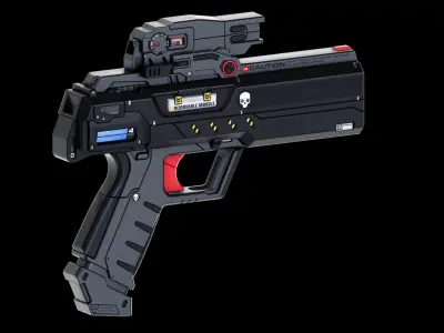 Sci-Fi Guns Set Kitbash