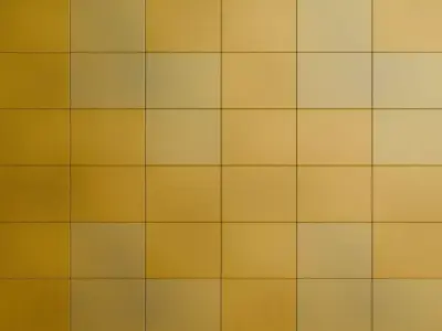 Powered Metal Golden Design PBR Seamless Texture