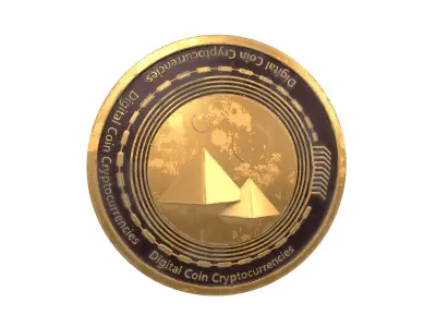 Decentraland Coin v3 004 3D model