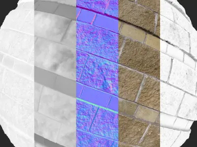 Bricks 16 - Scanned Materials Texture Texture