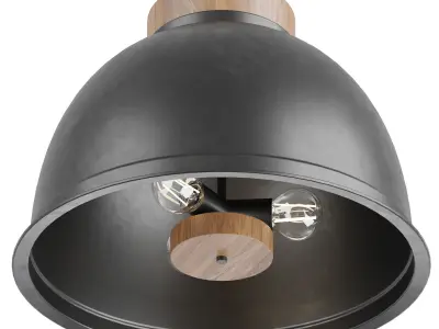 Pendant lamp D390 3D model