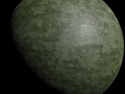 Worn smooth grey stone - 4K PBR BRDF material Texture