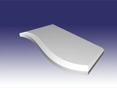 headstone wave dbl 3D model