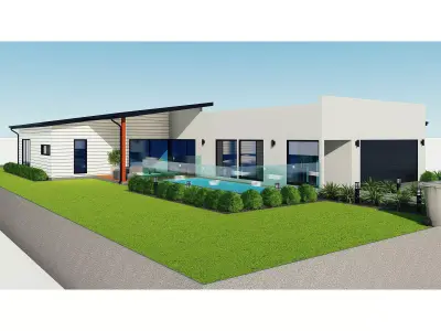 Australian House 3 3D model