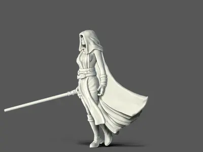 Dark side Bundle - 4 miniatures 35 mm scale 3D print model