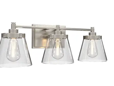 Hinton P300350 Bath Vanity Wall Light 3D model