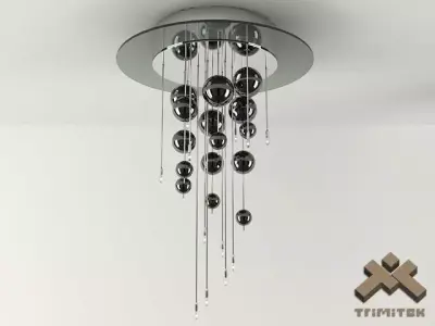 Bubbles 12PLP Lamp 3D model