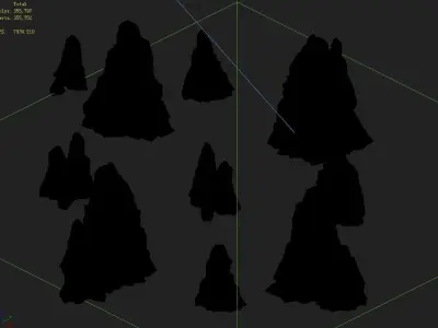 Chennai - Cliff 03 3D model