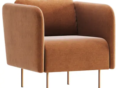 Armchair Orhet By divan 3D model