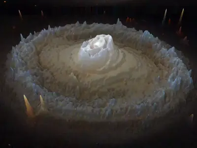 Low Res NGC 3081 deep sky object 3d software analysis Free 3D print model