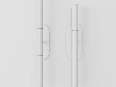 Rousseau medium vanity sconce and bath sconce by Kelly Wearstler 3D model