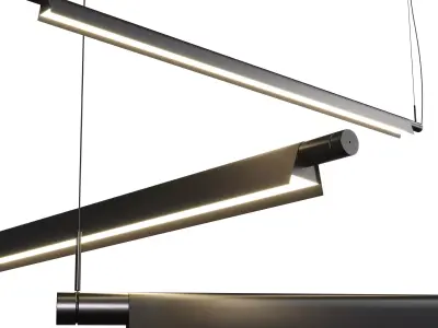 Compendium D81BW hanglamp Luceplan Low-poly 3D model