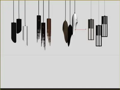 Celling light Low-poly 3D model purchase