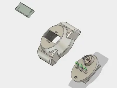 Sombra Los Muertos granades 3D print model