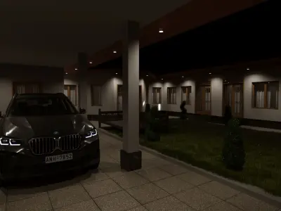 exterior home and models of it 3D model