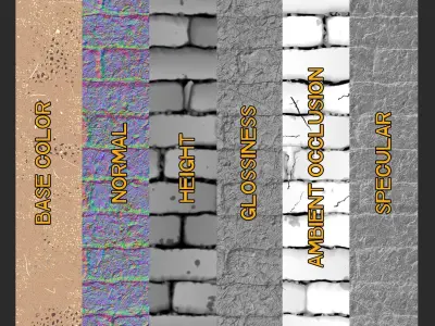 Mud Bricks 4k Texture