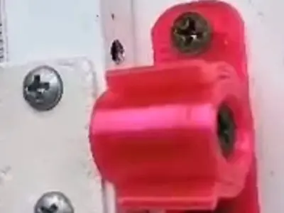 Closet cabinet door snap 3D print model