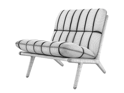 DS 531 Lounge Chair 3D model