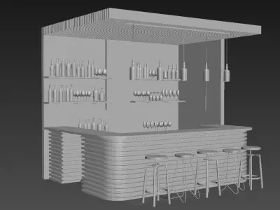 Loft Bar Collection 10 3D model