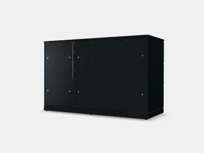 NORDLI Chest of 6 drawers 7 Low-poly 3D model