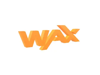 WAX Coin v1 001 Low-poly 3D model