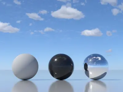 Skydome HDR - Sunny Noon Stratus Clouds Sky - 4 Texture