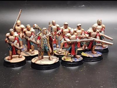 Fabricarii - Housecarl Musket Squad 3D print model