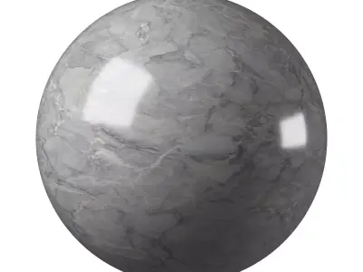 Marble Silver Gray Porcelain Tile 35 Texture