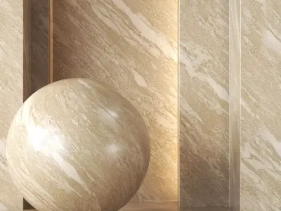 Travertine Texture 4K - Seamless Texture 7