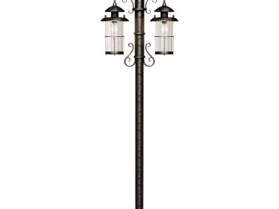 Larte Luce Lamppost Genova L70791 07 3D model