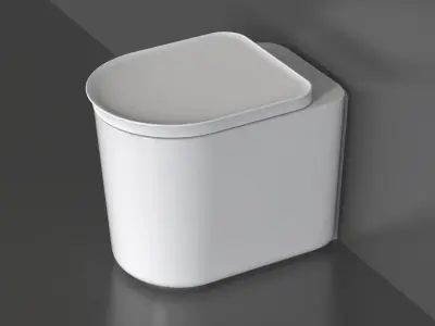 WC2 Toilet 3D model