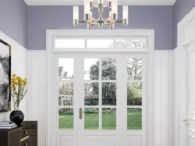 Light Unique Tiered Chandelier 3D model