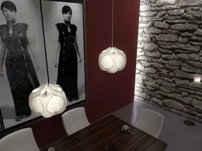 Modern Lamps Collection 3D model