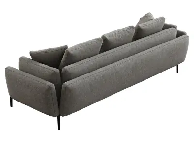 Domino A240 3 Seater Sofa 3D model