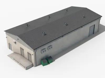  3 Industrial Buildings Collection 