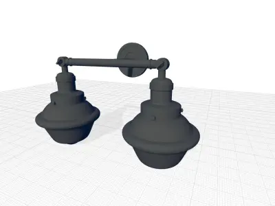Gebhart Vanity Light 3D model