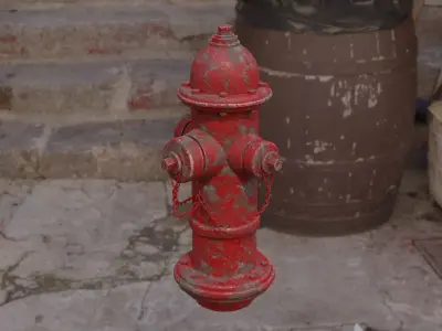 Hydrant 3D 3D model