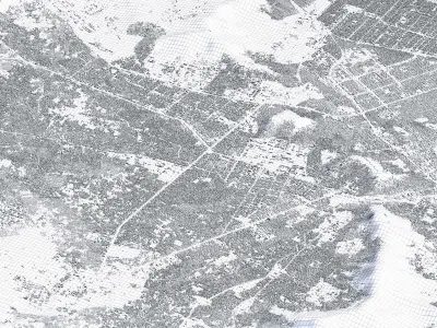 Kabul Afghanistan City Landscape 3D Model 3D model