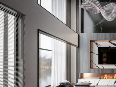  Living Room Interior Model  3D model