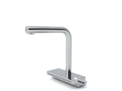 Kitchen faucets HANSGROHE Aquno Select 3D model