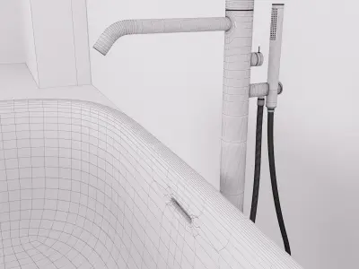 Bath 5 Antonio Lup 3D model