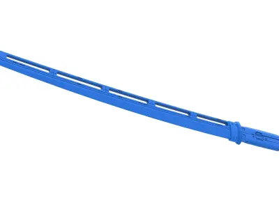 Sword of Hawkeye Ronin Scale 1 to 6 from Avengers Endgame 3D print model